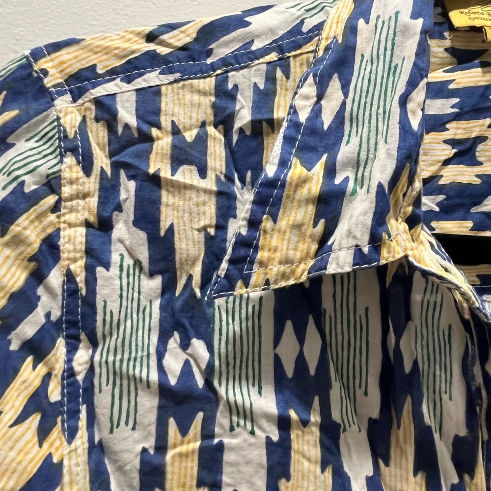 Roberta Roller Rabbit Button Down Coverupsize Xs - image 2